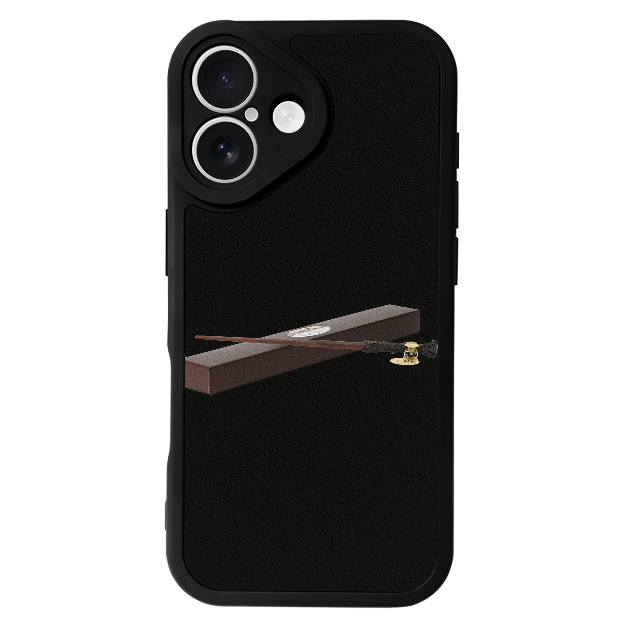 （画像用） Harry Potter ハリー・ポッターシリーズ 【iPhone 16シリーズ対応】シリコンスマホケース（レザー調） 材質：シリコン